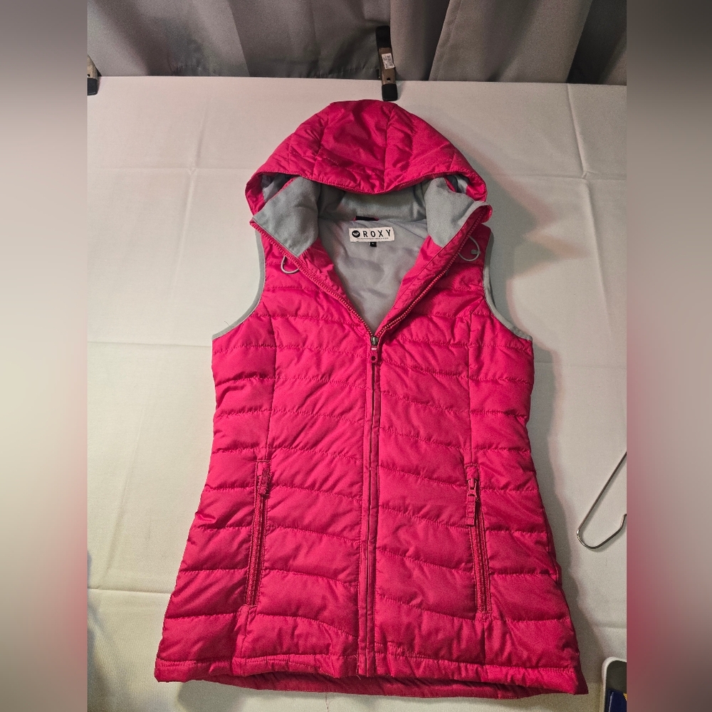ROXY Medium Hot Pink Insulated Vest